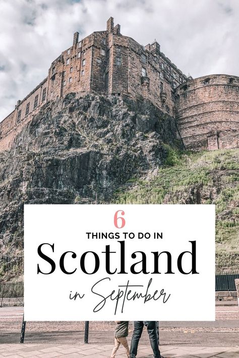 6 Things To Do In Scotland in September ⋆ the best days out for familes November In Scotland, 6 Days In Scotland, Scotland Travel October, Scotland In September, Scotland In January, Things To Do In Stirling Scotland, British Isles Cruise, Scotland Hiking, Scotland Vacation