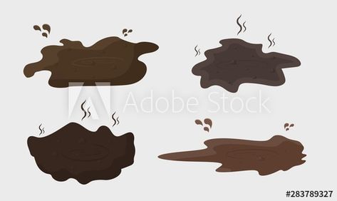 Stock Image: Mud puddle splash clipart . School Days Quotes, Days Quotes, Mud Puddle, Children's Illustration, Childrens Illustrations, School Days, Adobe Stock, Stock Vector, Preschool