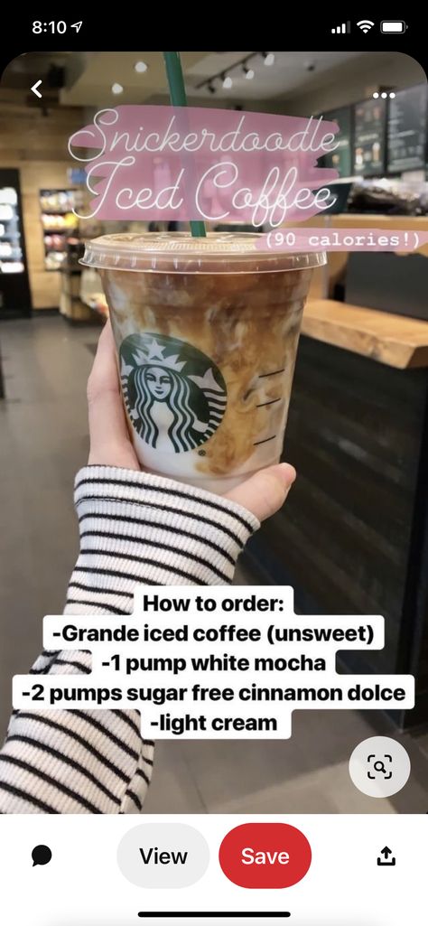 Starbucks Specialty Drinks, Starbucks Hacks, Starbucks Secret Menu Recipes, Iced Starbucks Drinks, Secret Starbucks Drinks, Starbucks Coffee Drinks, Cinnamon Dolce, Food Inspired, Shakes Drinks