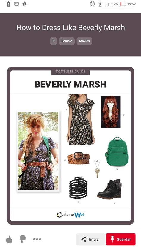 Beverly Marsh Costume, Beverly Marsh, Woman Movie, Movie Costumes, Halloween Decor, Halloween Decorations, Halloween, Quick Saves, Clothes