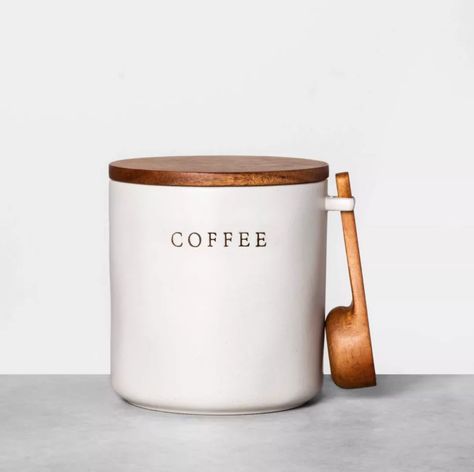 The Best Kitchen Products From Target Spring 2021 | POPSUGAR Home Hearth And Hand With Magnolia Kitchen, Magnolia Kitchen, Magnolia Home Decor, Coffee Container, Hearth & Hand With Magnolia, Coffee Storage, Sugar Canister, Home Coffee Bar, Coffee Canister