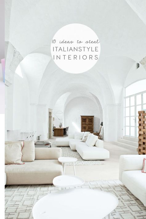 ITALIAN STYLE INTERIORS | 10 top ideas to steal from Italian homes Italy Homes Interior, Italian Style Living Room, Italian Style Interior, Modern Italian Home, Italian Villa Interior, Rustic Italian Decor, Italian Style Home, Italian Living Room, Italian Home Decor