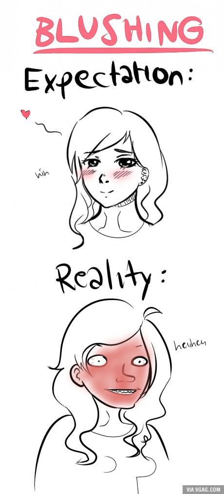 me when I see a cute guy. Literally just happened to me lol Scared People, 4 Panel Life, Expectation Vs Reality, I'm Scared, Online Comics, Totally Me, I'm Afraid, Noragami, Funny Pins