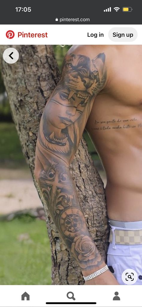 Men’s Full Sleeve Tattoo Ideas, Full Arm Tattoo Men Design Inspiration, Full Arm Tattoo Men Ideas, Upper Arm Tattoo Men Half Sleeves Design, Left Arm Tattoo Men, Indian Tattoo Sleeve, Tattoo Indian Style, Upper Arm Tattoo Men Half Sleeves, Mens Arm Sleeve Tattoos