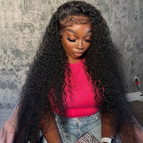 Human Wigs, Natural Human Hair, Lace Front Human Hair Wigs, Curly Human Hair Wig, Curly Lace Front Wigs, Lace Front Human Hair, Frontal Wig, Wig Accessories, Deep Wave