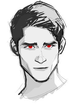 Scott Teen Wolf, Lup Singuratic, Teen Wolf Art, Teen Wolf Scott, Allison Argent, Scott Mccall, Wolf Drawing, Wolf Art, A Drawing