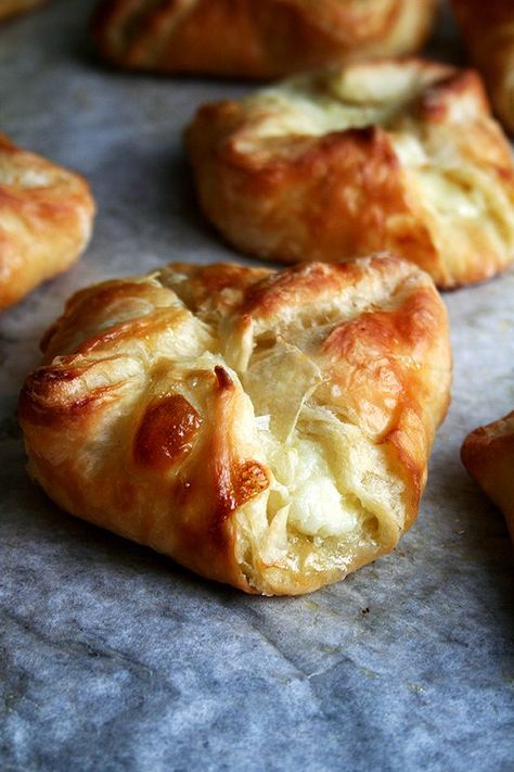 Of all the baking efforts I have made over the years to transform my kitchen into one of my favorite cafes, none has succeeded more than this food processor Danish pastry — light, flaky, buttery and easy to make to boot. // alexandracooks.com Danish Pastry Dough, Cheese Danishes, Cheese Danish, Danish Pastry, Baked Cheese, Pastry Dough, Pastry Recipes, Food Processor, Baklava