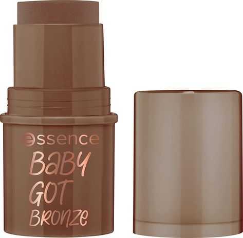 essence | Baby Got Bronze | Cream Bronzer Stick Easy to Apply & Blend | Vegan & Cruelty Free | Free From Gluten, Parabens, Preservatives, Alcohol, & Microplastic Particles (30 | Mocha Me Crazy) Essence Bronzer, Cream Bronzer Stick, Essence Make Up, Bronzing Stick, Bronzer Stick, Beach Glow, Best Bronzer, Cream Bronzer, Essence Makeup