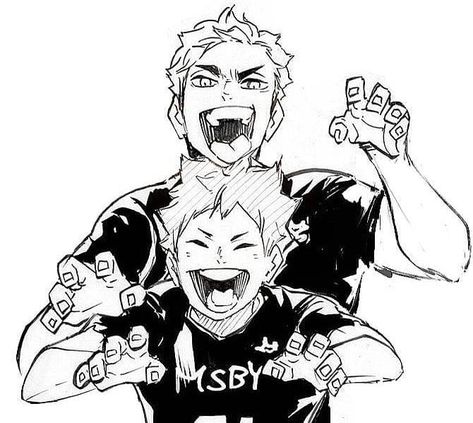 Atsumu Miya, Miya Atsumu, Hinata Shoyo, Haikyuu Ships, Haikyuu Manga, Wolfram, Haikyuu Fanart, Manga Cute, Haikyuu 3