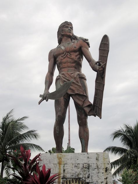 Wikang Mapagpalaya, Lapu Lapu, Cebu Philippines, Cebu, Statue Of Liberty, Philippines, Greek Statue, Statue, History