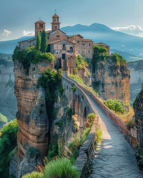 Lazio Italy, Castles Of The World, European Architecture, Amazing Images, Landscape Nature, Open Air, Italy Travel, Travel Dreams, Old Town