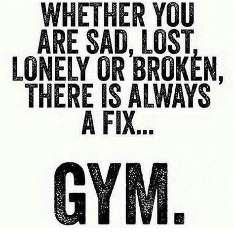 Gym therapy Therapy Quotes, Online Fitness, Gym Quote, Gym Memes, Body Fitness, Gym Humor, A Gym, Sport Motivation, Fitness Motivation Quotes