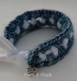 Arm Band, Rope Bracelet, Mens Bracelet, Crochet