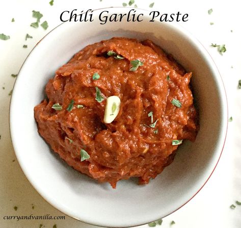 Chilli garlic paste is a versatile condiment to have, to pack a punch or raise the spiciness of any dish,. You can get a variety of bottled chilli garlic sauces or pastes at your supermarket, but nothing like homemade!!... Fennel Recipes Soup, Lentil Cake, Easy Chilli, Tomato Pie Recipe, Homemade Chilli, Fennel Soup, Chili Garlic Paste, Hakka Noodles, Chinese Stir Fry