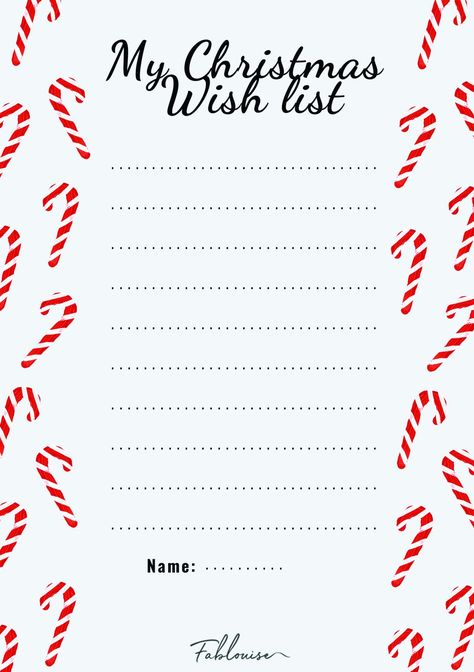 Blank Christmas List Printable, Christmas Wishlist Template Aesthetic, Christmas List Template Aesthetic, Blank Christmas List, My Wishlist Template, Christmas List Designs, Christmas Wish List Free Printable, Christmas Wishlist Template, Christmas Wishlist Printable