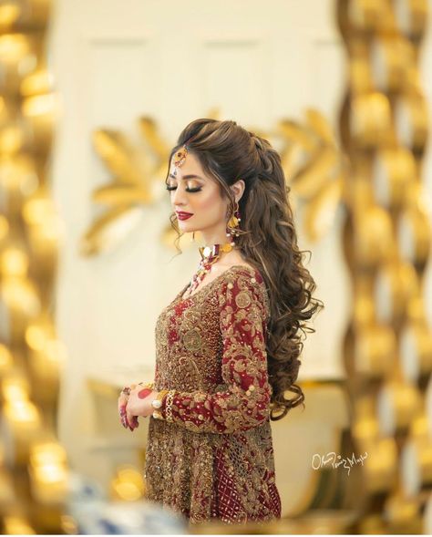 Hairstyles With Maxi Dress Pakistani, Barat Hairstyles, Bridal Hair Pakistani Wedding Hairstyles, Pakistani Hairstyle On Gharara, Maxi Hairstyles Pakistani, Pakistani Hairstyles, Pakistani Wedding Hairstyles For Sisters, Jura Hairstyle For Wedding Pakistani, Barat Hairstyles Pakistani For Sisters