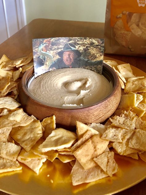 Indiana Jones Movie Night, Indiana Jones Themed Food, Indiana Jones Food, Indiana Jones Food Ideas, Indiana Jones Party Food, Indians Jones, Marathon Ideas, Indiana Jones Birthday Party, Indiana Jones Party