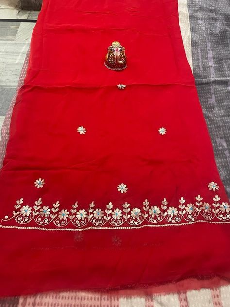 Pitta Work Embroidery, Pitta Work, Suit Embroidery Designs, Lace Designs On Suits, New Suit Design, Fancy Dress Material, Suit Indian, Bridal Suits, Suit Embroidery