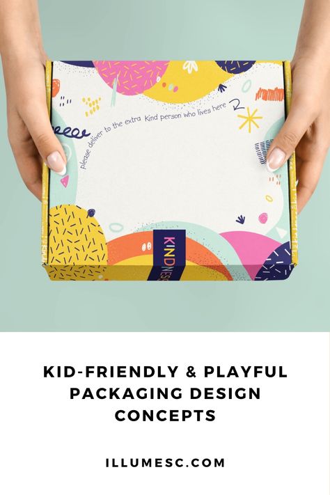 We've been busy working on some super fun, kid-friendly and playful packaging design concepts for a client pitch! Mailer boxes are a fave because all sides can be custom designed and printed to fit any look, from whimsical to elegant 📦 Beauty Packaging Design Boxes, Whimsical Packaging Design, Mailer Design Ideas, Cute Box Packaging, Kids Packaging Design, Fun Packaging Design, Kids Package Design, Playful Packaging, Mailer Box Design