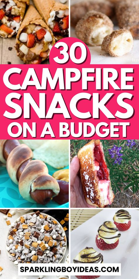 Campfire snacks delight! Explore our easy campfire snack recipes and healthy campfire treats to savory campfire recipes and sweet camping snacks. Whether you crave vegan campfire food ideas, gluten-free campfire snack ideas, or kids-friendly camping treats, we've got you covered. Try our campfire nachos, campfire s'mores desserts, or campfire banana boats. Dive into our gourmet campfire recipes or spicy campfire snacks. Make sure to try these easy camping snacks. Campfire Themed Food, Campfire Snacks Fire Pits, Bonfire Snacks, Easy Camping Snacks, Campfire Banana Boats, Campfire Nachos, Campfire Popcorn, Bonfire Food, Campfire Chili