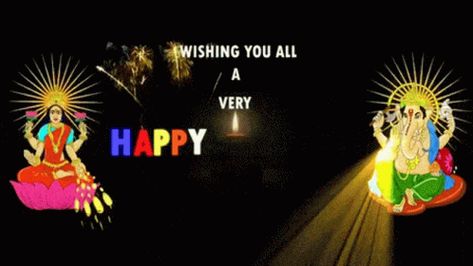 Happy Diwali GIF - Happy Diwali Greetings - Discover & Share GIFs Happy Laxmi Pooja, Happy Diwali Gif, Happy Dewali, Happy Diwali Images Wallpapers, Happy Diwali Animation, Diwali Greetings Images, Diwali Animation, Laxmi Pooja, Festival Wallpaper