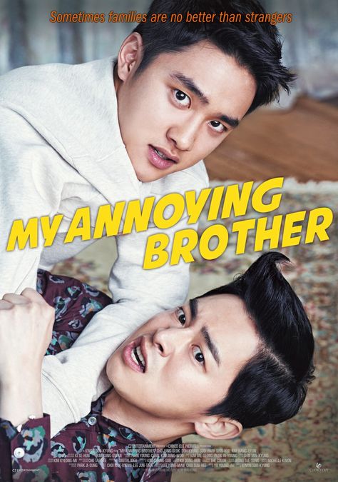 My Annoying Brother 🎬13082020 🖤 Annoying Brother, My Annoying Brother, Korea Movie, Korean Movies, Live Together, Movie Covers, Do Kyung Soo, Younger Brother, Korean Drama Movies