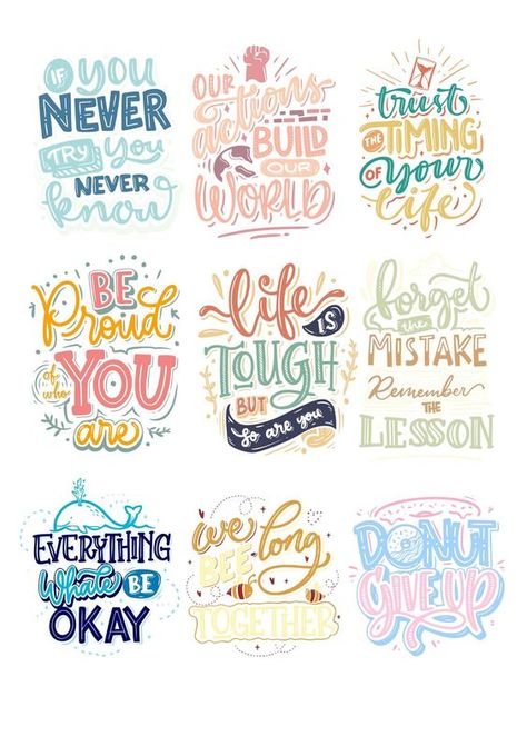 Stickers Images, Digital Stickers For Goodnotes, Digital Stickers Goodnotes, 1 Clipart, Planner Quotes, Stickers For Goodnotes, Quotes Stickers, Journal Inspiration Writing, Cute Inspirational Quotes