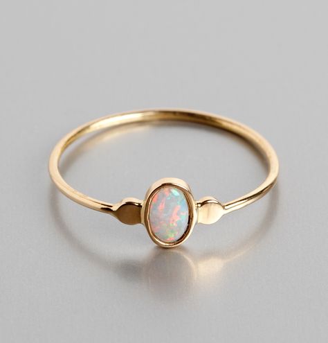 Jewellery Simple, Paris Jewelry, Ringe Gold, Classy Jewelry, Cute Rings, Opal Jewelry, Gold Jewellery, Vintage Engagement Rings, Opal Rings