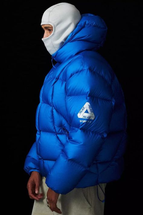 Palace Clothing, Puffer Jacket Outfit Men, Best Puffer Jacket, Puffer Outfit, Michelin Man, Puffer Jacket Outfit, Arctic Parka, Puffer Jacket Men, Palace Skateboards