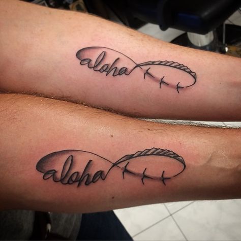 best friend Hawaiian tattoo Hawaiian Sibling Tattoo, Hawaii Couple Tattoos, Hawaii Couples Tattoos, Hawaiian Tattoos For Couples, Small Hawaiian Couple Tattoos, Ohana Tattoo For Men, Aloha Tattoo, Ohana Tattoo, Dancer Tattoo