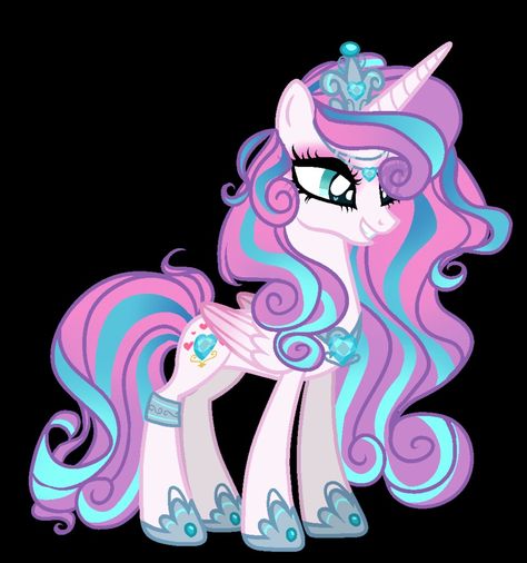 Crystal Ponies, Flurry Heart, Princess Cadence, Celestia And Luna, Mlp Oc, My Little Pony Wallpaper, My Lil Pony, Mlp Fan Art, My Little Pony Comic