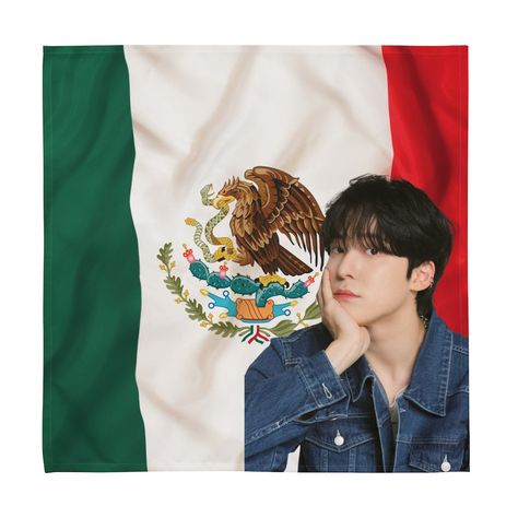 Small Tapestry, Decor Gift Ideas, Mexican Flag, Mexican Flags, Kpop Merch, Flag Banner, Table Napkins, Linen Napkins, Dining Linens