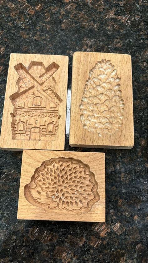 Shortbread Molds Cookie Recipes, Wood Cookie Molds, Cookie Recipes For Wooden Molds, Wooden Cookie Molds, Nordic Ware Cookie Stamps, Cookie Molds, Christmas Cookies, Molding, Baking Recipes