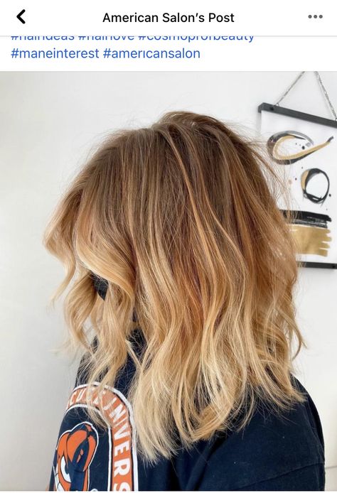 Ginger Hair Dye Ideas, Copper Hair Ombre, Ginger Hair Dye, Golden Copper Hair Color, Orange To Blonde Hair, Copper Blonde Balayage, Ginger Hair Dyed, Hair Dye Shades, Copper Blonde Hair Color