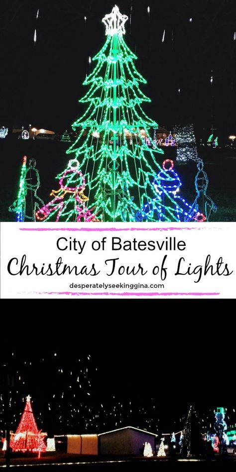 City of Batesville Christmas Tour of Lights in #Batesville #Arkansas. A magical Christmas light display to walk or drive through. Batesville Arkansas, Christmas Light Tour, Hanging Christmas Stockings, Poinsettia Plant, Traditional Colonial, Christmas Light Displays, Colonial Christmas, Christmas Tours, Hanging Wreath