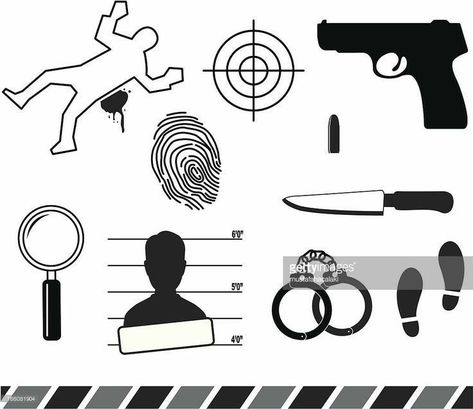 Tattoo Ideas Aesthetic, Geheimagenten Party, Detective Party, Mises En Page Design Graphique, Detective Aesthetic, Idee Cricut, Scene Drawing, Forensic Science, Halloween Poster