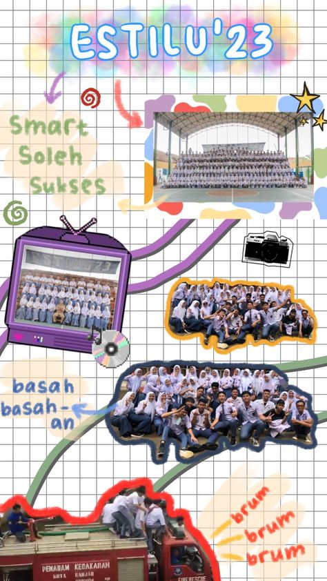 Bio Ig Kelas, Yearbook Design Layout, Instagram Class, Bio Ig, Gen Alpha, Yearbook Design, Feed Ig, Instagram Bio, Yearbook