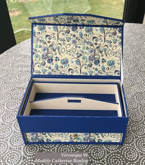 Cartonnage Boxes, Wrapping Boxes, Fancy Boxes, Jewelry Box Diy, Tea Box, Wedding Preparation, Decorative Paper, Craft Storage, Diy Organization