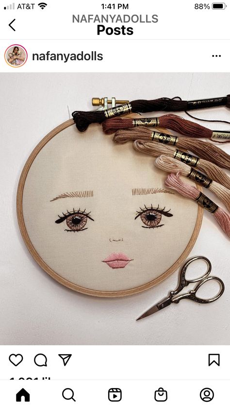 Embroider Doll Face, Doll Eyes Embroidered, Rag Doll Embroidered Faces, How To Embroider Doll Eyes, Doll Faces Embroidery, Embroidery Eyes Doll, Embroidered Doll Eyes, Rag Doll Faces Embroidery, Embroidery Doll Face