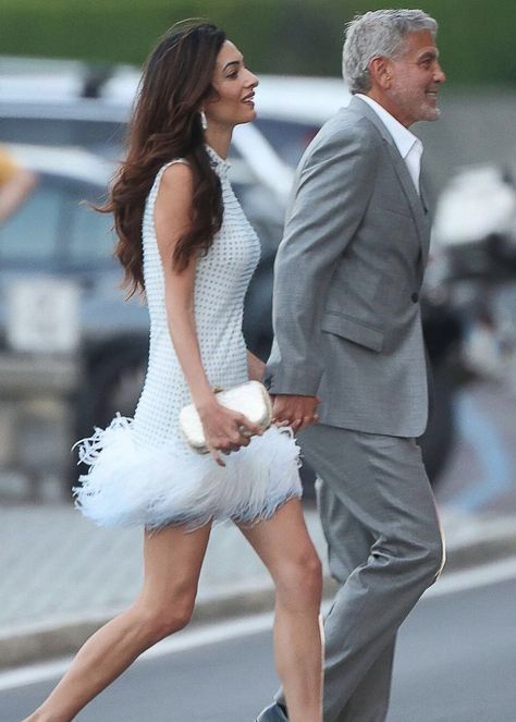 George Clooney Wedding, Weekend In Venice, Vogue Weddings, Amal Alamuddin, Vogue Wedding, Amal Clooney, Glamorous Wedding, George Clooney, Wedding Weekend