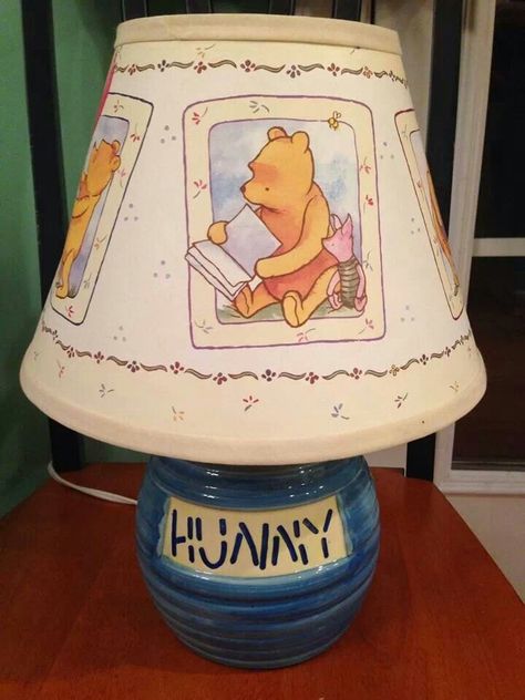 Winnie The Pooh Decor, Hunny Pot, Winnie The Pooh Nursery, Classic Pooh, Cute Winnie The Pooh, Disney Nursery, Nursery Room Design, Bear Nursery, Winnie The Pooh Friends