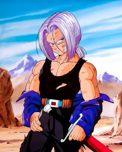 80s & 90s Dragon Ball Art Future Trunks Dbz, Trunks Dbz, Dbz Manga, Dragon Z, Future Trunks, Anime Dragon Ball Goku, Dark Anime Guys, Black Anime Characters, Dragon Ball Super Manga