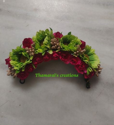 God Frame, Bridal Hair Decorations, Wedding Flower Jewelry, Bridal Hair Accessories Flower, Flower Decorations Diy, Bridal Hair Buns, Beautiful Wedding Flowers, Hair Buns, Rangoli Designs Diwali