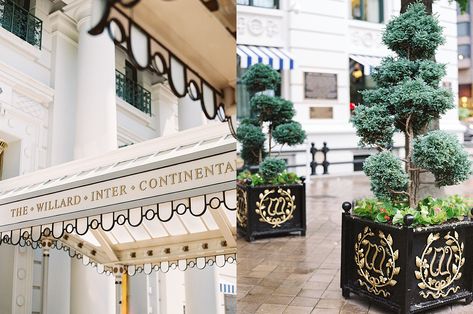 Washington DC Wedding at The Willard Hotel The Willard Hotel Washington Dc Wedding, The Willard Hotel Washington Dc, Washington Dc Hotels, St Matthew, Red Mustang, Intercontinental Hotel, Colorful Ribbon, Washington Dc Wedding, Dc Wedding