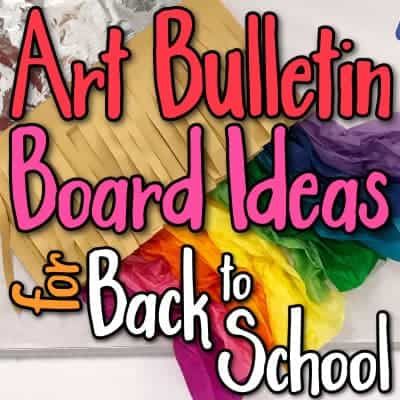 Art Bulletin Boards For Back to School: Brush Up on Your Art Skills | Glitter Meets Glue Art Bulletin Board, Creative Bulletin Boards, Class Bulletin Boards, Art Bulletin Boards, Art Classroom Management, Bulletin Board Ideas, Art Skills, Bulletin Board Display, Research Paper Outline