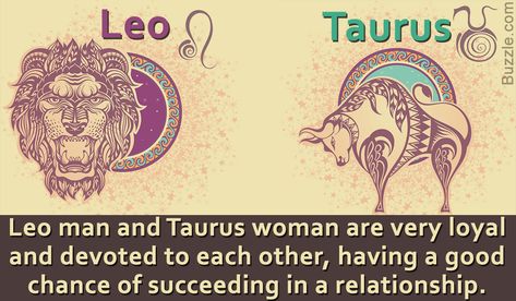 Taurus and Leo individuals, due to their similar traits, can form a long-lasting relationship. Here is an overview on the relationship and friendship compatibility between the two. Taurus And Leo Tattoo, Taurus Man Leo Woman, Taurus Relationships, Leo Relationship, Taurus Compatibility, Leo Compatibility, Leo Man, Leo Tattoo, Leo And Taurus