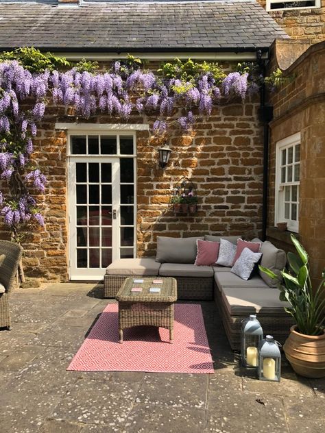 Growing Wisteria – Katy at the Manor Growing Wisteria, House Front Garden, Front Garden Design Ideas, Wisteria Trellis, Garden Front Yard, Wisteria Garden, Wisteria Plant, Landscaping Ideas Front Yard, Ideas Front Yard Landscaping