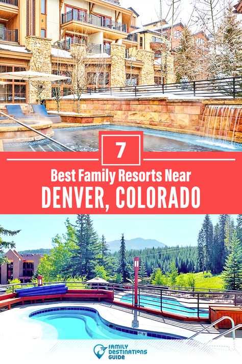 Colorado Springs Hotels, Colorado Family Vacation, Colorado Resorts, Resorts For Kids, Kid Friendly Resorts, Denver Hotels, Best Family Resorts, Denver Travel, Colorado Trip