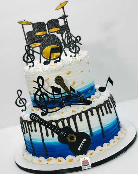 #birthday #cake #party #musician #music Musician Cake Ideas, Cake For Musician, Happy Birthday Musician, Music Cake Ideas, Musician Cake, Music Birthday Cake, Bolo Musical, Dancer Cake, Music Themed Cakes