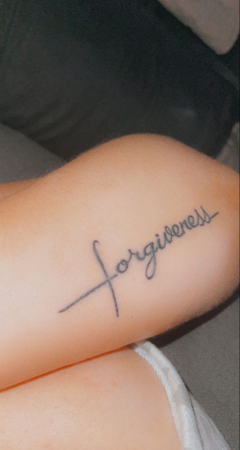 Forgiveness Tattoo Ideas, Forgive Tattoo, Forgiveness Tattoo, 18th Bday, Fish Tattoos, Jesus Fish Tattoo, Tattoos For Women, Tattoo Quotes, Tatting